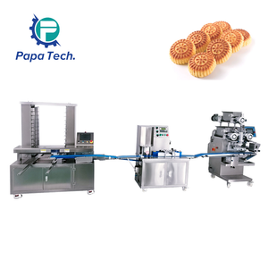 Automatic Snowy Mooncake Maker Machines Moon Cake Production Machine 