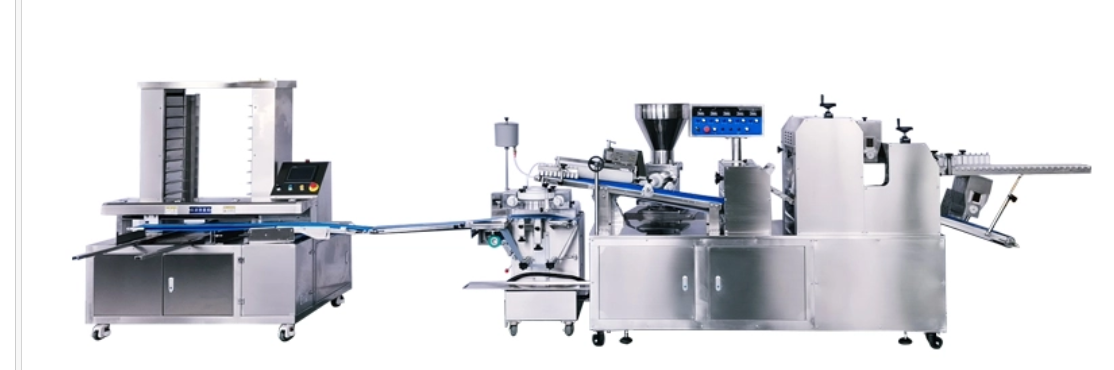 High Precision Puff Pastry Maker Automatic Bakery Puff Making Machine 