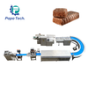 Chocolate Protein Bar Extruding Machine with Flow Wrapping Machine weight checker machine