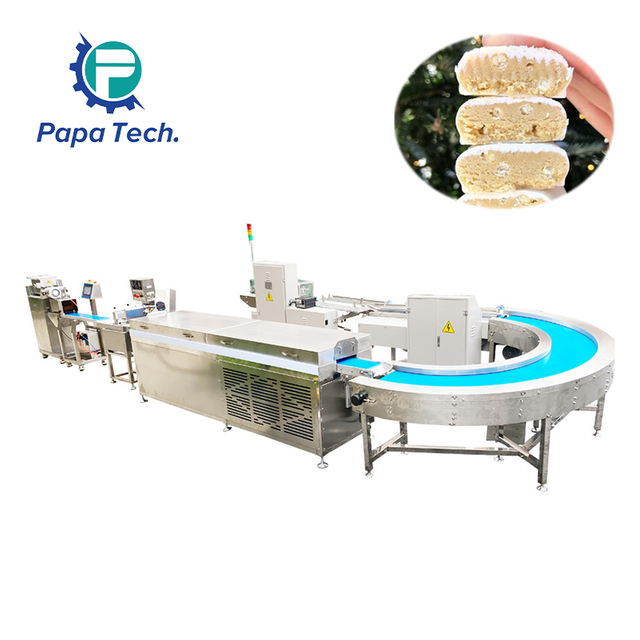 Chocolate Protein Bar Extruding Machine with Flow Wrapping Machine weight checker machine