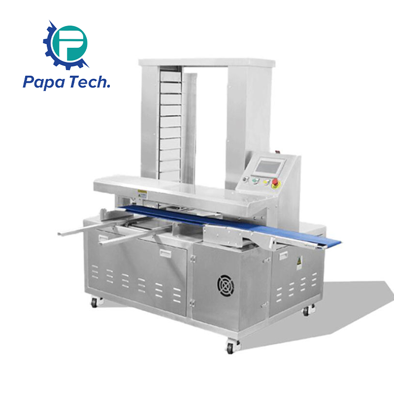 PM102 Automatic Tray Arranging Machine Tray Panning Machine