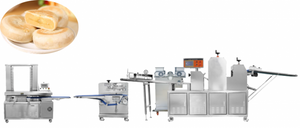 PAPA hot selling vietnam green cake machine Flaky pastry crispy cookie crispy bread production line