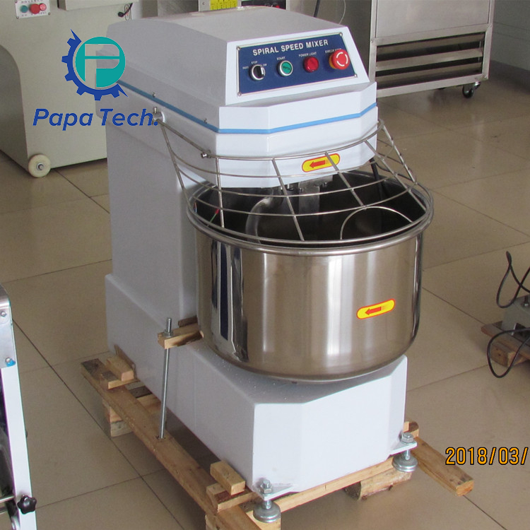 Stainless Steel 60L/80L/120L/240L Spiral Dough Mixer Professional Dough Kneader Dough Mixer For Food