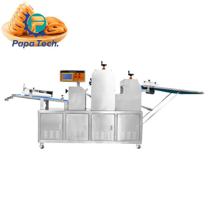 PAPA hot selling vietnam green cake machine Flaky pastry crispy cookie crispy bread production line