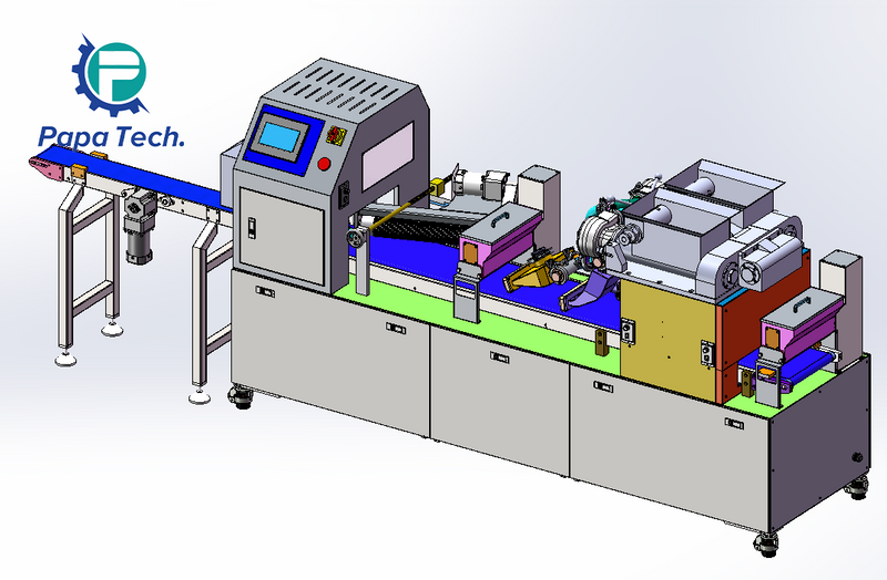 Mochi Roll Extruder Roller Cutting Machine 