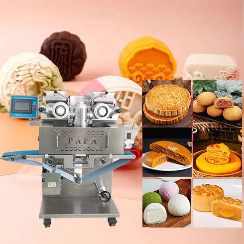 P190 big cake encrusting machine 500-1500g big buckwheat cakes making machine 