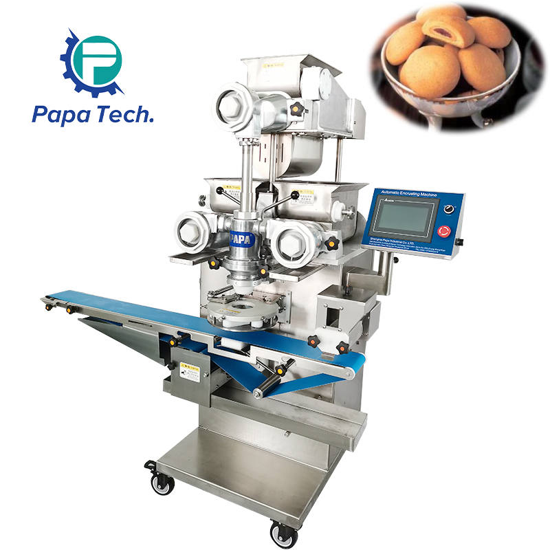 Chocolate Filled Double Color Cookies Making Machine