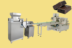 Small Date Bar Extruder and Cutting Machine Small P307 Fruit Energy Bar Making Cutting Machine Automatic Energy Bar Extruder