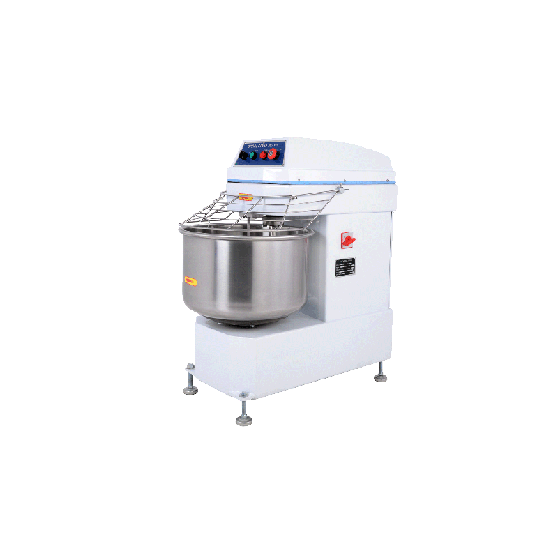 Electric heavy duty kg industrial bakery flour mixing bread pizza commercial spiral dough mixer machine