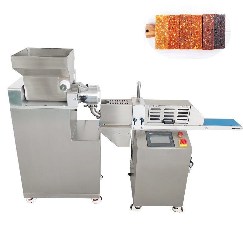 Fully Automatic Small Protein Bar Production Line With Packing Machine protein bar extruding and cutting machine 