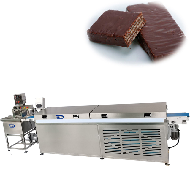 commercial chocolate enrober chocolate enrobing machine 